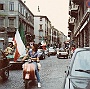Via Roma 1982 Festeggiamenti per l'Italia campione del mondo (Claudio Rossetto)